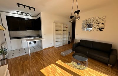 Rental of a stylish 2-room apartment, 50 m², Belgrade, Serbia